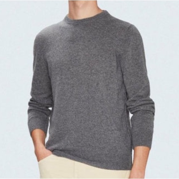 7 For All Mankind Men’s Cashmere Crew Neck Sweater - Size M - Picture 1 of 4